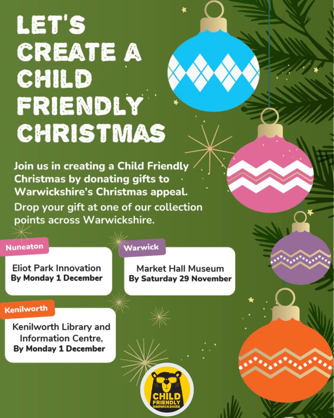 Let's create a Child Friendly  Christmas