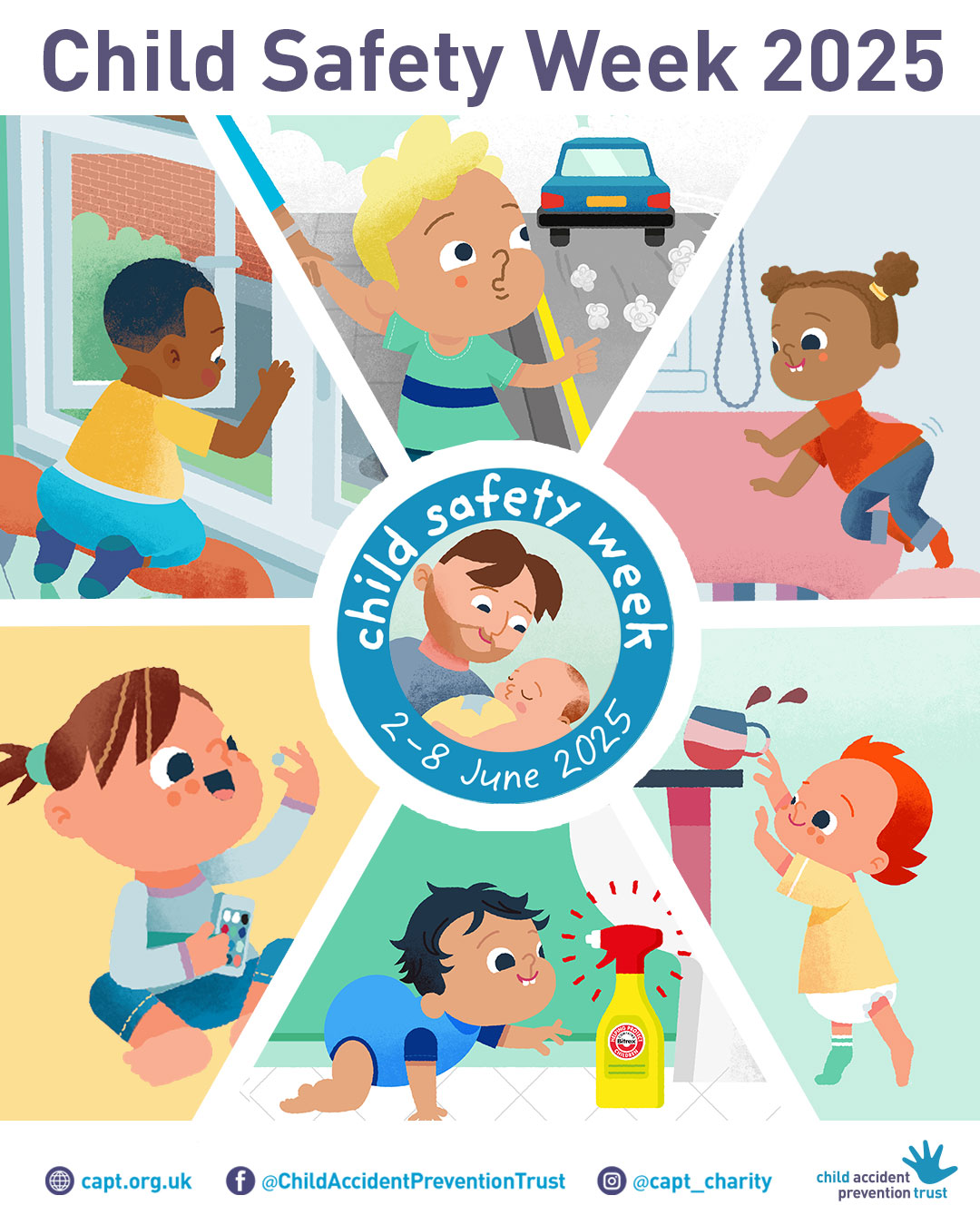 Take steps to keep children safe and minimise accidents