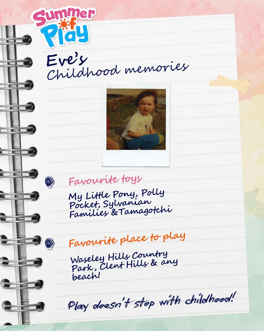 Eve's childhood memories poster