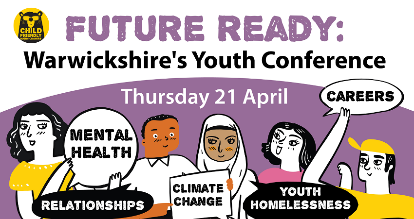 Booking is now open to grab a spot at Warwickshire's Youth Conference