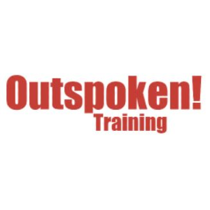 A logo of Outspoken Training