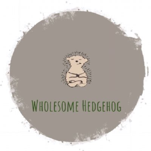 Wholesome Hedgehog Yoga logo