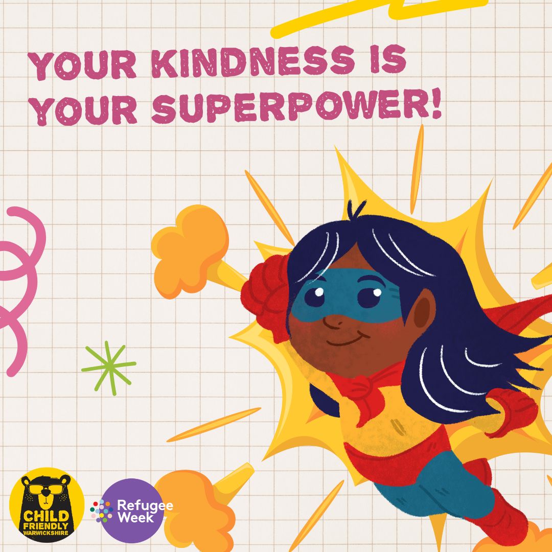 Warwickshire art competition asks children to explore community superpowers